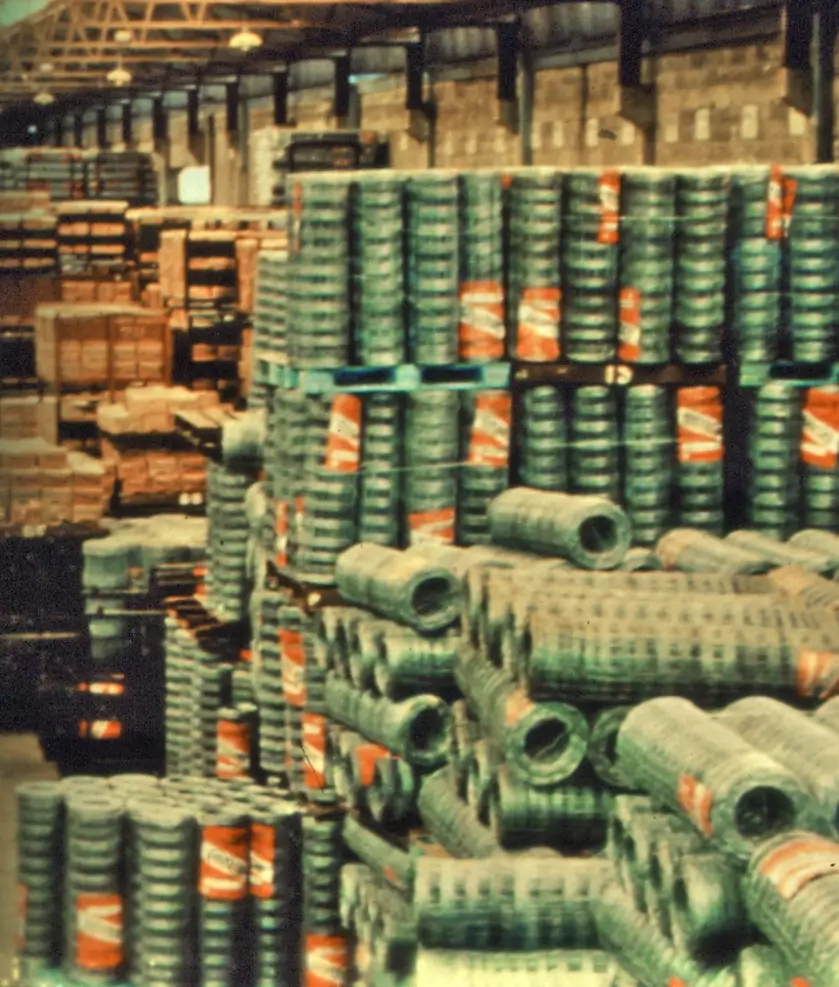 Rollos de acero en fabrica