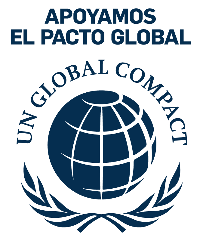 Sello Apoyamos el Pacto Global: DEACERO es signataria del Pacto Global de las Naciones Unidas